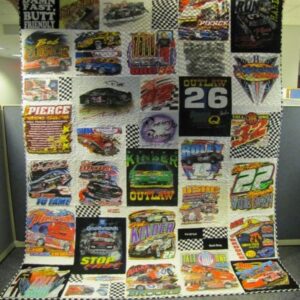 Nascar Themed Quilt Blanket Kl08  Quilt